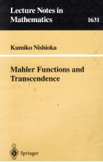 MAHLER FUNCTIONS AND TRANSCENDENCE