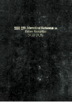 2000 15th International Conference on Pattern Recognition Volume 3 Part B