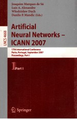 Lecture Notes in Computer Science 4668 Artificial Neural Networks-ICANN 2007 17th International Conf