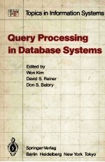 Query Processing in Database Systems