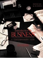 INTRODUCTION TO BUSINESS A CONTEMPORARY VIEW