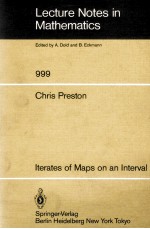 LECTURE NOTES IN MATHEMATICS 999: ITERATES OF MAPS ON A INTERVAL