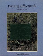 WRITING EFFECTIVELY SECOND EDITION