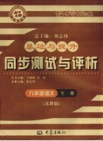 基础与提升 同步测试与评析 语文 九年级 全1册 苏教版