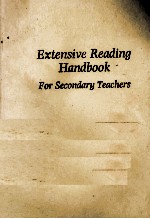 EXTENSIVE READING HANDBOOK FOR SECONDARY TEACHERS