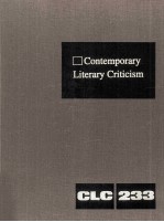 Contemporary Literary Criticism Volume 233