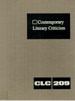 Contemporary Literary Criticism Volume 209