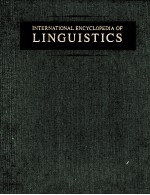 INTERNATIONAL ENCYCLOPEDIA OF LINGUISTICS VOLUME 4