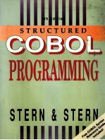 STRUCTURED COBOL PROGRAMMING SIXTH EDITION