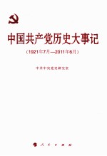 中国共产党历史大事件 1921年7月-2011年6月