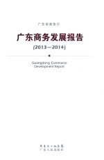 广东商务发展报告 2013-2014