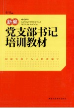 新编党支部书记培训教材