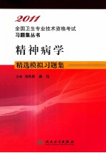 2011全国卫生专业技术资格考试习题集丛书 精神病学精选模拟习题集