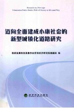 迈向全面建成小康社会的新型城镇化道路研究