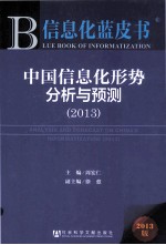 中国信息化形势分析与预测 2013