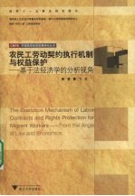 农民工劳动契约执行机制与权益保护  基于法经济学的分析视角