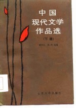 中国现代文学作品选 下