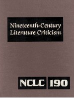 Nineteenth-Century Literature Criticism Volume 190