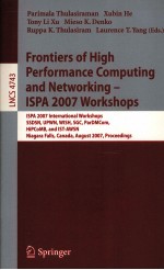 Lecture Notes in Computer Science 4743 Frontiers of High Performance Computing and Networking-ISPA 2