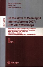 Lecture Notes in Computer Science 4805 On the Move to Meaningful Internet Systems 2007:OTM 2007 Work