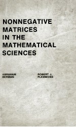 NONNEGATIVE MATRICES IN THE MATHEMATICAL SCIENCES