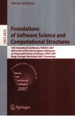 Lecture Notes in Computer Science 4423 Foundations of Software Science and Computational Structures