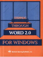 Stepping Through Word 2.0 For Windows