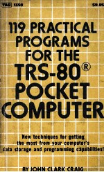 119 PRACTICAL PROGRAMS FOR THE TRS-80 POCKET COMPUTER