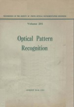 Proceedings of the Society of Photo-Optical Instrumentation Engineers Volume 201 Optical Pattern Rec