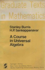 A COURSE IN UNIVERSAL ALGEBRA WITH 36 ILLUSTRATIONS