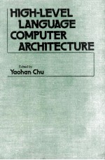 High-level language computer architecture