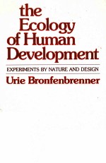 The Ecology of Human Development