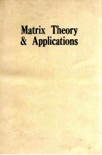 MNATRIX THEORY AND APPLICATIONS