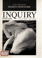 STUDENT STUDY GUIDE INQUIRY INTO LIFE SIXTH EDITION