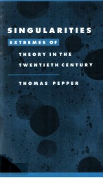 Singularities Extremes of theory in the twentieth century