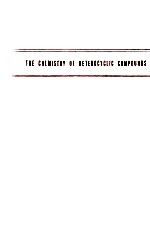 THE CHEMISTRY OF HETEROCYCLIC COMPOUNDS