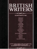 BRITISH WRITERS SUPPLEMENT VIII