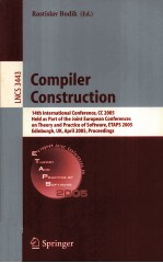 Lecture Notes in Computer Science 3443 Compiler Construction 14th International Conference