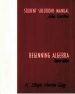 BEGINNING ALGEBRA FOURTH EDITION