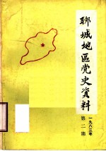 聊城地区党史资料 1983年第2期 总第4期