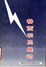 鲁西农民暴动