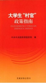 大学生“村官”政策指南