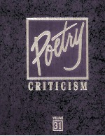 Poetry Criticism Volume 31