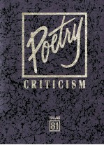 Poetry Criticism Volume 81