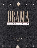 DRAMA CRITICISM VOLUME 20