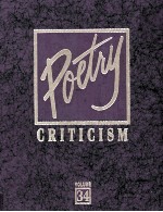 Poetry Criticism Volume 34