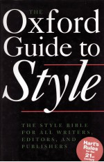 The Oxford Guide to Style