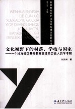 文化视野下的村落、学校与国家 一个地方社区基础教育变迁的历史人类学考察