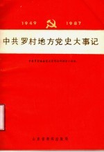 中共罗村地方党史大事记 1949-1987