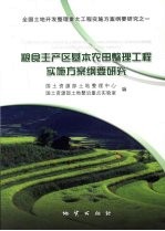 粮食主产区基本农田整理工程实施方案纲要研究